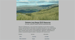 Desktop Screenshot of elr-resources.com